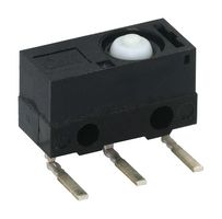 C&K COMPONENTS ZMT03ACJL03RCE Microswitch, Miniature, Leaf Lever, SPDT, PC Pin, 3 A