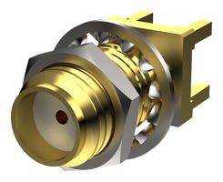 TAOGLAS PCB.114SMAFSTJ.A RF / Coaxial Connector, SMA Coaxial, Straight Bulkhead Jack, Through Hole Vertical, 50 ohm