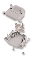 MH CONNECTORS MHCCOV-25SN-LG D Sub Backshell, Grey, MHCCOV-SN, DB, 180°, Plastic Body