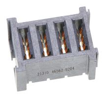 MOLEX 46562-9204 Rectangular Power Connector, 4 Contacts, EXTreme Ten60Power 46562 Series, PCB Mount, Press Fit