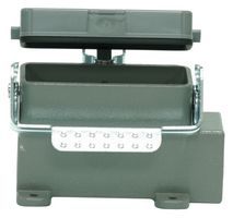 MULTICOMP PRO MP009400 Heavy Duty Connector, Base, Bulkhead Mount, Side Entry, Aluminium Body, 1 Lever, 16A