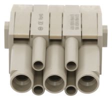 MULTICOMP PRO MP009496 Heavy Duty Connector, 40A/10A, MP-HM INSERTS, Module, 7 Contacts, Receptacle