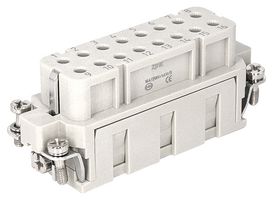 MULTICOMP PRO MP009524 Heavy Duty Connector, MP-HA INSERTS, Insert, 16+PE Contacts, 16A, Receptacle