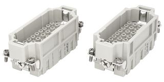 MULTICOMP PRO MP009593 Heavy Duty Connector, MP-HEE INSERTS, Insert, 64+PE Contacts, 32B, Plug