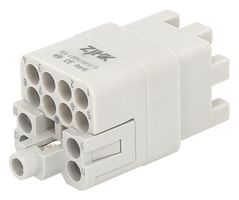 MULTICOMP PRO MP009622 Heavy Duty Connector, MP-HQ INSERTS, Insert, 12+PE Contacts, 3A, Receptacle