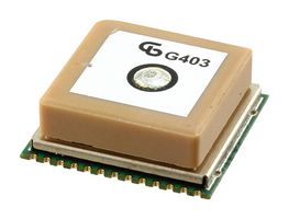 LANTRONIX A2235H GPS Receiver, 1.575 GHz, I2C/SPI/UART, 48 Channels, 2.5 m, 3 V to 3.6 V, SiRFstarIV Series