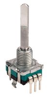 BOURNS PRS11R-225F-S203A3 Rotary Potentiometer, 20 kohm, 1 Turns, Log (Audio), 50 mW, ± 20%, PRS11R Series