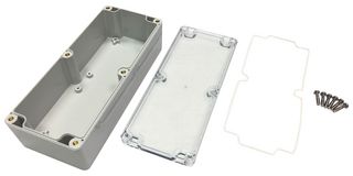 MULTICOMP PRO MP009868 Plastic Enclosure, Multipurpose, Polycarbonate, 35 mm, 50 mm, 52 mm, IP68