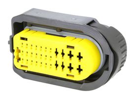 APTIV / DELPHI 10811873 Automotive Connector Housing, Black, SICMA 1.5/2.8 Series, Receptacle, 26 Ways