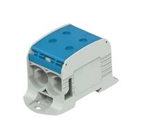 TE CONNECTIVITY - ENTRELEC 1SNF526121R0000 Panel Mount Barrier Terminal Block, 232 A, 1 kV, 2 Pole, 2, Screw, 000 AWG