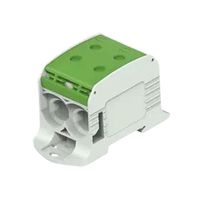 TE CONNECTIVITY - ENTRELEC 1SNF526131R0000 Panel Mount Barrier Terminal Block, 232 A, 1 kV, 2 Pole, 2, Screw, 000 AWG