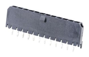 MOLEX 43650-1215 Pin Header, Wire-to-Board, 3 mm, 1 Rows, 12 Contacts, Through Hole Straight