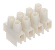 MOLEX 39100-1804 Panel Mount Barrier Terminal Block, 2 Row, 4 Ways, 22 AWG, 12 AWG, 8 mm, 20 A