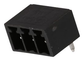 MOLEX 39512-1003 Terminal Block, Header, 3.81 mm, 3 Ways, 8 A, 300 V, Through Hole Right Angle