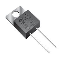 BOURNS PWR220T-35-10R0F Through Hole Resistor, 10 ohm, PWR220T-35 Series, 35 W, ± 1%, TO-220, 250 V