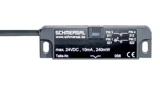 SCHMERSAL 101190050 Safety Interlock Switch, BNS 36 Series, DPST-NC, Cable, IP67
