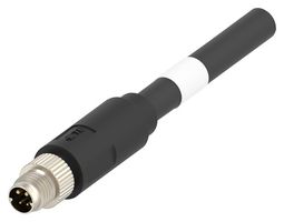 TE CONNECTIVITY - AMP TB1141D4722-400 Sensor Cable, IP67, SPE Hybrid, M8 Plug, 4 Positions, 40 m, 131.2 ft, RPC Series