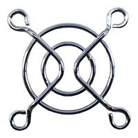 ORION FANS G40-2 Fan Finger Guard, Steel - Wire Form, 40mm Axial Fans, 32 mm, Bright Nickel Chrome