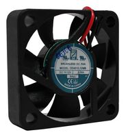 ORION FANS OD4010-12MB DC Axial Fan, 12 V, Square, 40 mm, 10 mm, Ball Bearing, 6 CFM