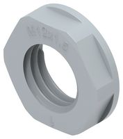 TE CONNECTIVITY - ENTRELEC 1SNG607002R0000 Locknut, Grey, Flanged, M12 x 1.5, Nylon 6 (Polyamide 6), Glass Fibre Reinforced, 5 mm