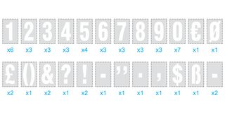 MULTICOMP PRO MP010487 Label, Self Adhesive, 30 mm, 20 mm, Vinyl