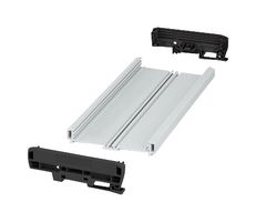 PHOENIX CONTACT 1310953 Plastic Enclosure, DIN Rail, Nylon (Polyamide), 142.3 mm, 253.8 mm, 39.45 mm