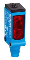 SICK WTB4SL-3P2261 Photo Sensor, 300 mm, PNP, Proximity Diffuse, 10 to 30 VDC, M8 Connector, W4SL-3 Series