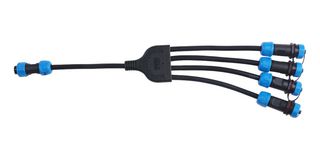 SEEED STUDIO 206001060 Splitter, Industrial, Modbus RS485, 1-to-4, IP68, SenseCAP Series