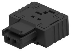 TE CONNECTIVITY - ERNI 224397-E IDC Connector, IDC Receptacle, Female, 1.27 mm, 1 Row, 2 Contacts, Cable Mount