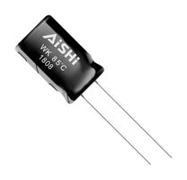 AISHI EWK1HM221G13OT Electrolytic Capacitor, 220 µF, 50 V, ± 20%, PC Pin, 2000 hours @ 85°C, Polar