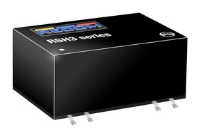 RECOM POWER RSH3-2405S/H3 Isolated Surface Mount DC/DC Converter, ITE, Surface Mount DIP, 3 W, 1 Output, 5 V