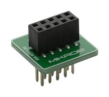 MIKROELEKTRONIKA MIKROE-4283 PIC ICSP Adapter, mikroProg Board, 2.54mm Pitch, IDC10, 3.3 V or 5 V