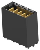 TE CONNECTIVITY - ERNI 214551-E Mezzanine Connector, Plug, 2 mm, 1 Rows, 5 Contacts, Surface Mount Straight, Copper Alloy