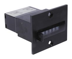 HENGSTLER 0495465 Counter, 6 Digit, 2 to 8 Bar, 4 mm Digit Height, 25Hz, Rapid-Fit Connector, 495 Series