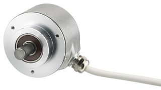 HENGSTLER 0522085 Rotary Encoder, Optical, Incremental, 5000 PPR, 0 Detents, Horizontal, Without Push Switch