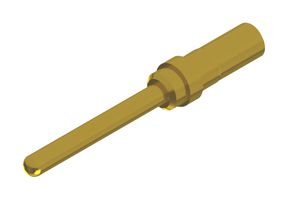 AMPHENOL CONEC 131C15019X D Sub Contact, CONEC D Sub Connectors, Pin (Male), Copper Alloy, Gold Plated Contacts, 20 AWG