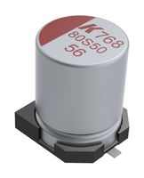 KEMET A768EB476M1VLAE042 Polymer Aluminium Electrolytic Capacitor, 47 µF, 35 V, Radial Can - SMD, 0.042 ohm