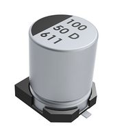 KEMET EDH476M100S9PAA SMD Aluminium Electrolytic Capacitor, Radial Can - SMD, 47 µF, 100 V, 2000 hours @ 105°C, Polar