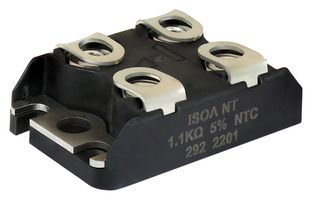VISHAY ISOA100R14700JT Resistor, 470 ohm, ISOA Series, 100 W, ± 5%, Screw, 1.5 kV