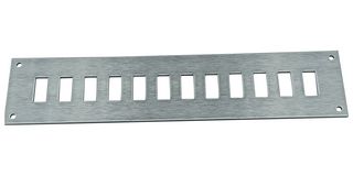 LABFACILITY FMP-12 Sensor Connector Accessory, Face Plate, Miniature Panel Mount Thermocouple Sockets