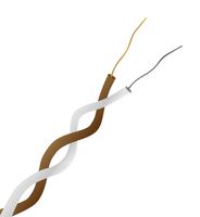 LABFACILITY WT-304-D 10M Thermocouple Wire, IEC, PFA Insulated, Twin Twisted Pair, Type T, 1 x 0.2mm, 10 m