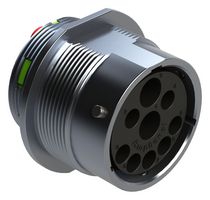 AMPHENOL SINE/TUCHEL AHDBM04-24-91PN Circular Connector, Standard Circular Connector, DuraMate AHDM Series, Panel Mount Receptacle