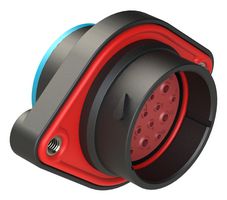 AMPHENOL SINE/TUCHEL AHDP02-24-19PR-SRA Circular Connector, Standard Circular Connector, DuraMate AHDP Series, Panel Mount Receptacle