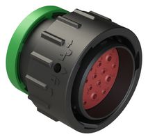 AMPHENOL SINE/TUCHEL AHDP06-24-19PN-BRA Circular Connector, Standard Circular Connector, DuraMate AHDP Series, Cable Mount Plug