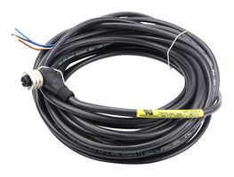 MOLEX 1200060618 Sensor Cable, M12, 90° Micro-Change Receptacle, Free End, 4 Positions, 2 m, 6.56 ft