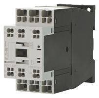 EATON MOELLER DILM17-11(110V50HZ,120V60HZ)-PI Contactor, 17 A, DIN Rail, Panel, 690 VAC, 3PST-NO, 3 Pole, 10.5 kW