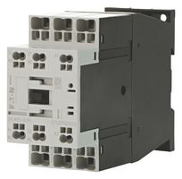 EATON MOELLER DILM25-11(110V50HZ,120V60HZ)-PI Contactor, 25 A, DIN Rail, Panel, 690 VAC, 3PST-NO, 3 Pole, 14 kW