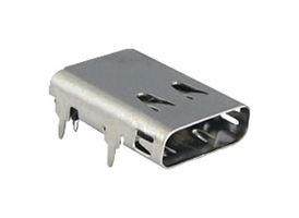 STEWART CONNECTOR SS-52400-002 USB Connector, USB Type C, USB 2.0, 3.1, Receptacle, 24 Ways, Surface Mount, Through Hole Mount