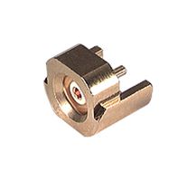 HUBER+SUHNER 92_MMBX-S50-0-12/111_NE RF / Coaxial Connector, MMBX Coaxial, Straight Jack, Edge, 50 ohm, Brass