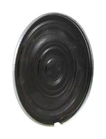 MULTICOMP PRO MCABS-261-RC Speaker, Miniature, 100 ohm, 300 mW, 83 dB, 0 Hz to 5 kHz, Round, Bare Mount, 20mm Dia x 3mm D